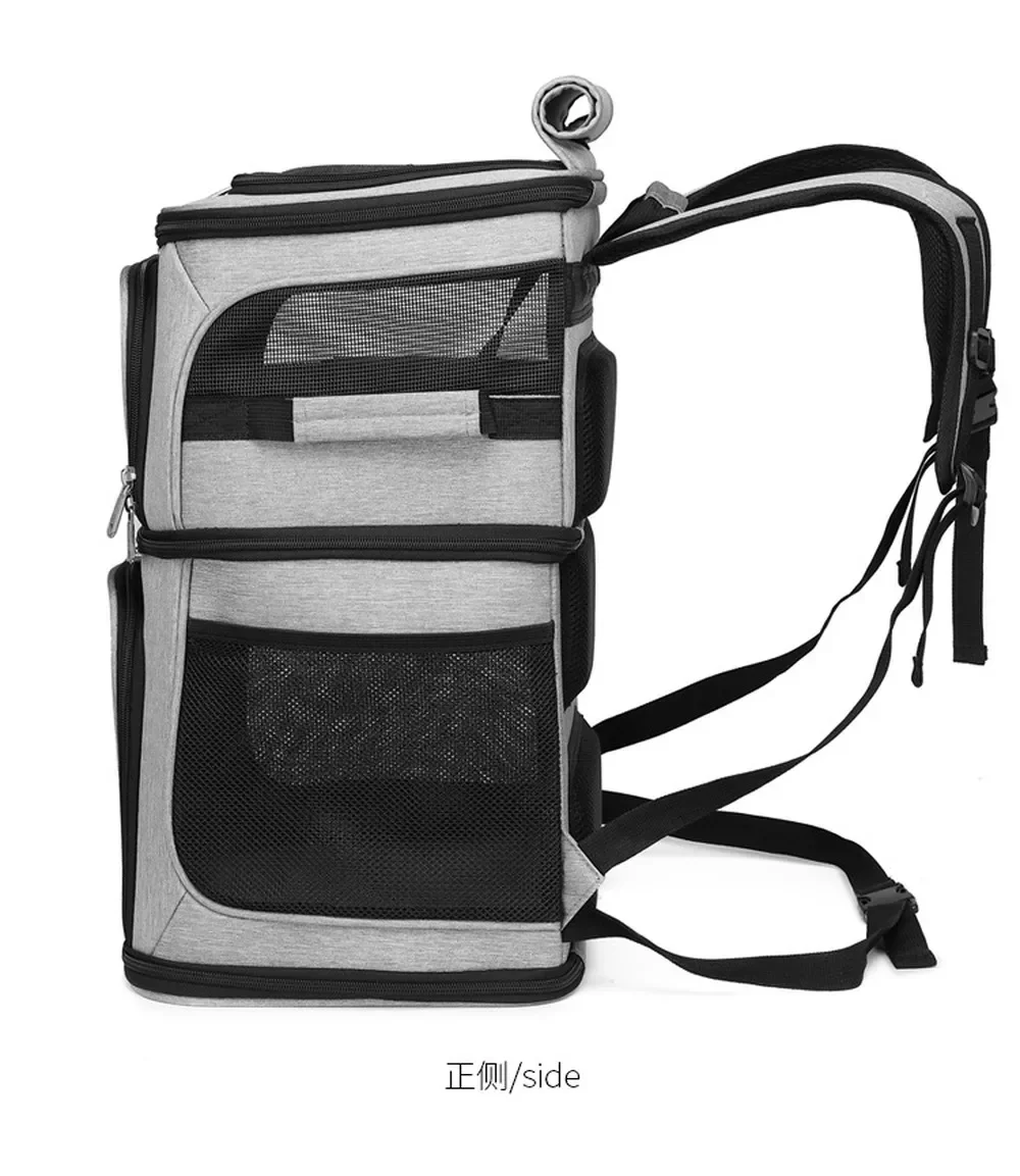 2023 Breathable Double-decker Pet Bag Outdoor Portable Foldable Cat Backpack Wear-resistant Dog Carrier Backpack Cat Carrieracce
2023 Breathable Double-decker Pet Bag Outdoor Portable Foldable Cat Backpack Wear-resistant Dog Carrier Backpack Cat Carrieracce
