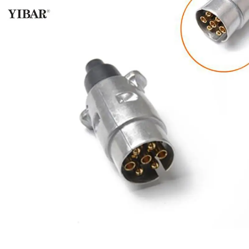 1pc 12V 7 Pin Metal Trailer Plug Towbar Towing Lights Socket Car Van Caravan 12V APM
1pc 12V 7 Pin Metal Trailer Plug Towbar Towing Lights Socket Car Van Caravan 12V APM