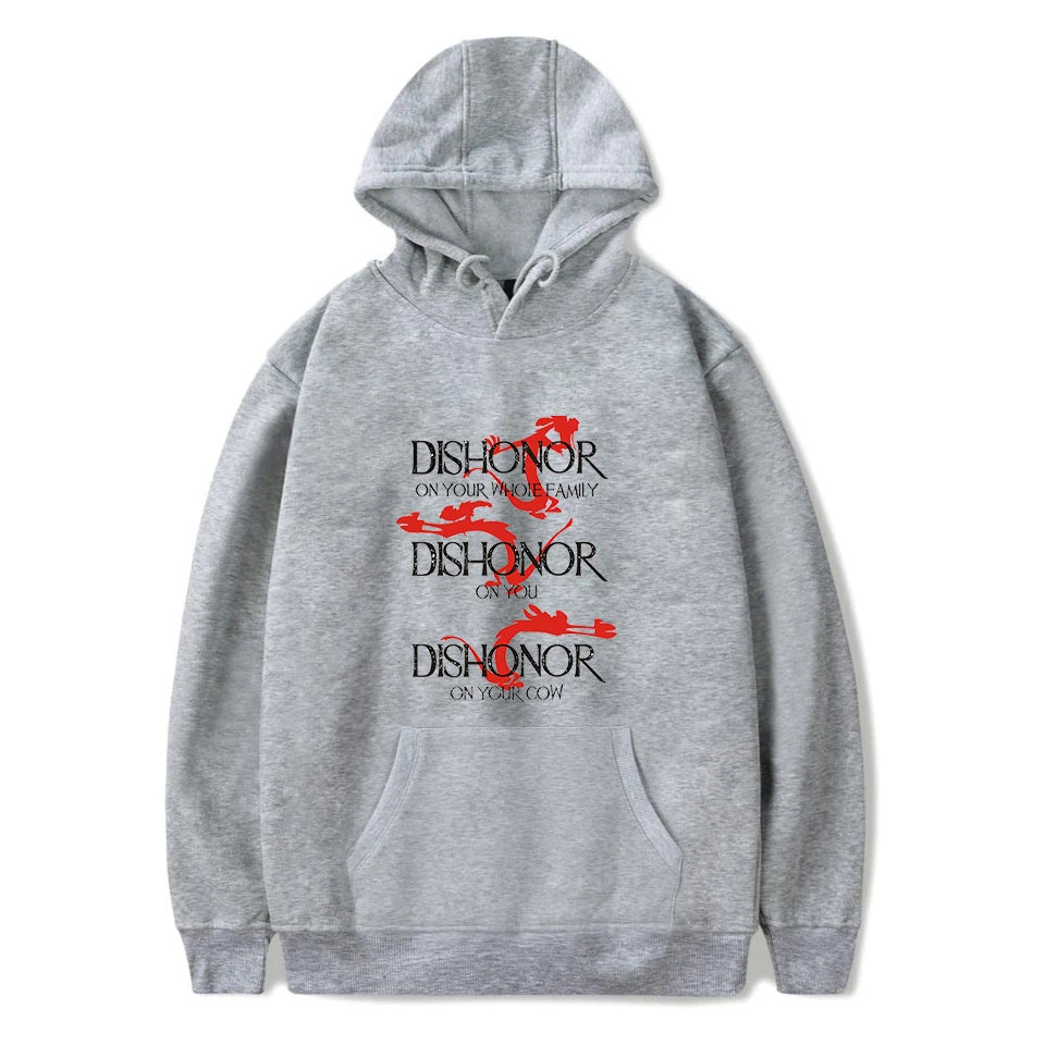 Harajuku Popular Funny Mulan printed Hoodies Sweatshirts Men/Women Comfortable Sweatshirt Adult/Child Fashion Casual Pullovers
Harajuku Popular Funny Mulan printed Hoodies Sweatshirts Men/Women Comfortable Sweatshirt Adult/Child Fashion Casual Pullovers