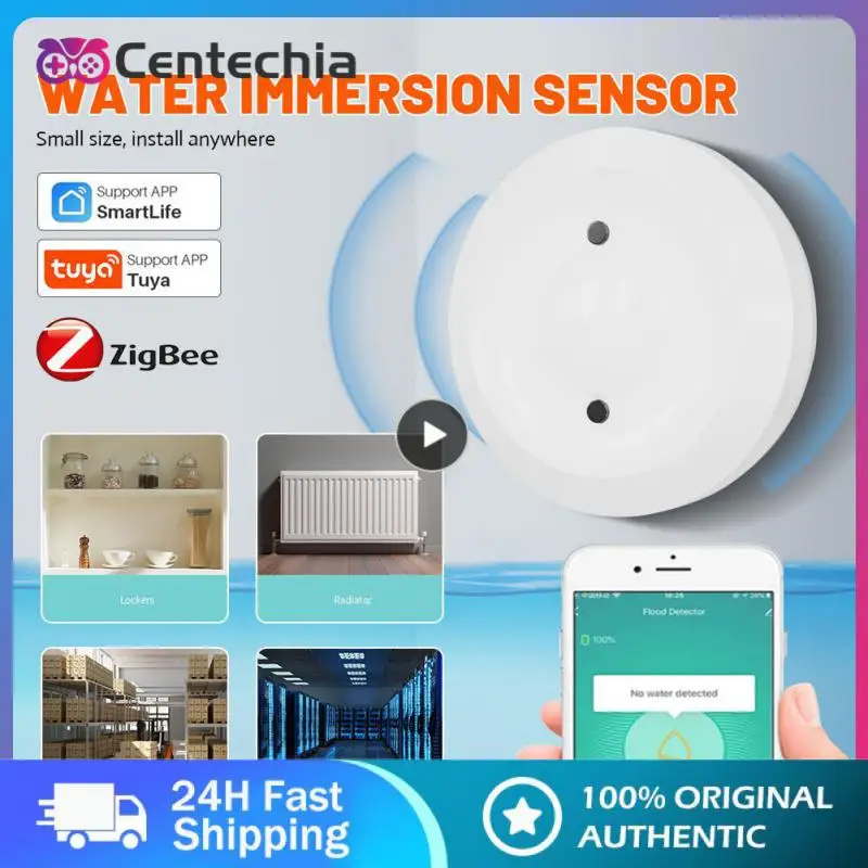 Smart Life Flood Sensor Scene Linkage Real-time Detection Water Leak Detector App Remote Monitoring Long Battery Life Smart Home
Smart Life Flood Sensor Scene Linkage Real-time Detection Water Leak Detector App Remote Monitoring Long Battery Life Smart Home