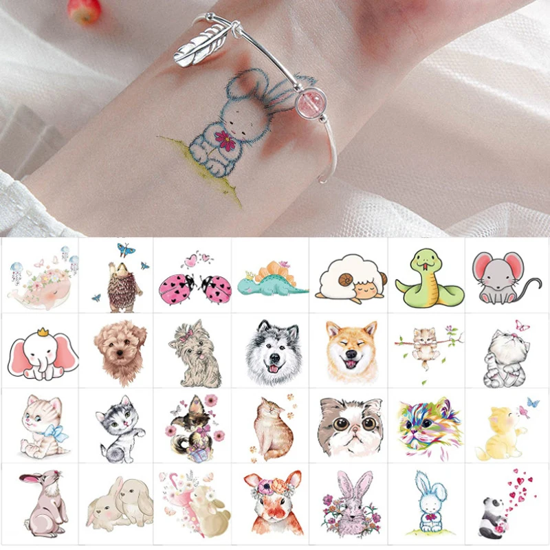 16Pcs/Set No Repeated Animal Temporary Tattoos Cartoon Stickers Kids Gift Waterproof Boy Girl Disposable Tatouage Temporaire
16Pcs/Set No Repeated Animal Temporary Tattoos Cartoon Stickers Kids Gift Waterproof Boy Girl Disposable Tatouage Temporaire