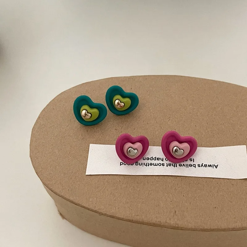 Personalized Love Earrings Ins Style Cute Sweet Elegant Simple 925 Silver Needle Simple Women Retro Fashion
Personalized Love Earrings Ins Style Cute Sweet Elegant Simple 925 Silver Needle Simple Women Retro Fashion