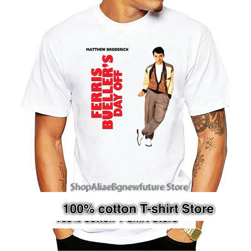 Белая футболка Ferris Buellers Day Off v 1, все размеры S 5XL
Белая футболка Ferris Buellers Day Off v 1, все размеры S 5XL