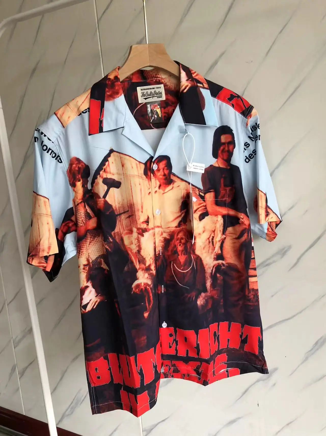High quality 1:1 Full Printing Wacko Maria Pocket Shirts Streetwear Hawaii Beach Lapel Shirt For Men Women With Tag
High quality 1:1 Full Printing Wacko Maria Pocket Shirts Streetwear Hawaii Beach Lapel Shirt For Men Women With Tag