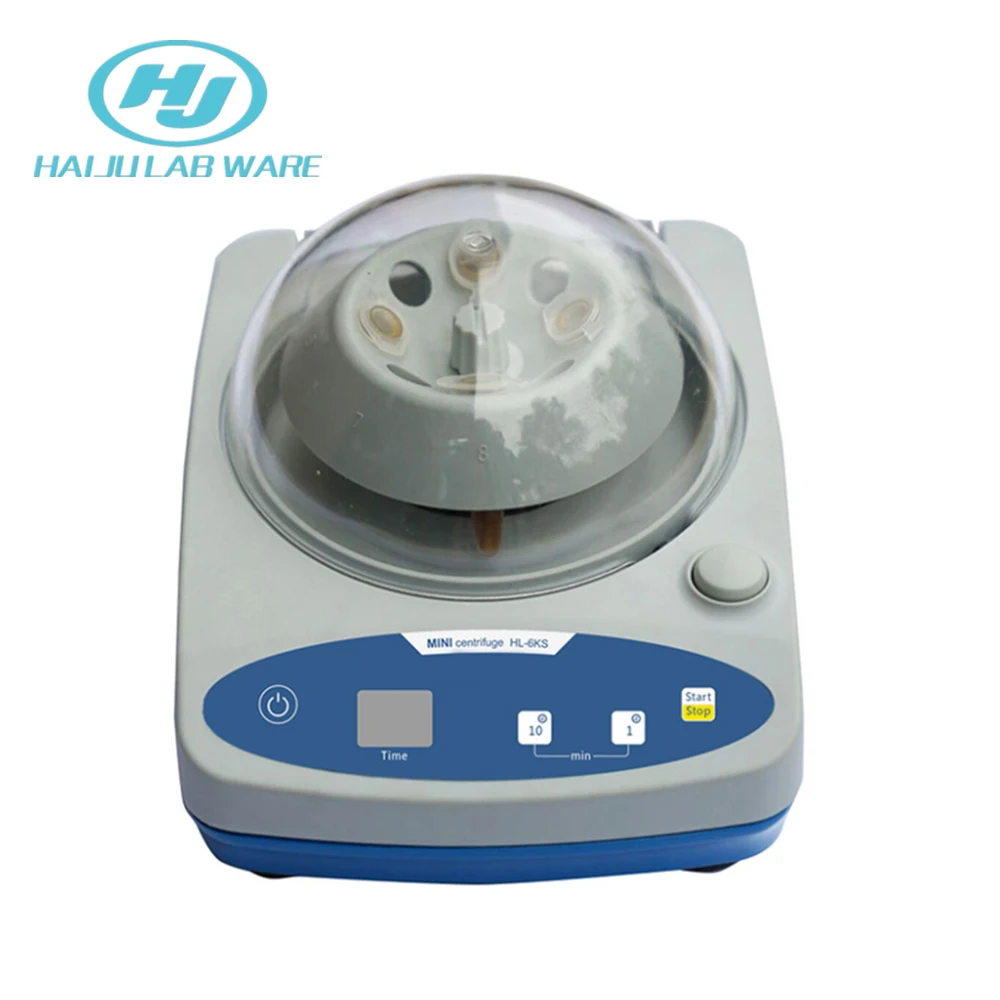 HAIJU LAB HL-6KS Mini Centrifuge Origin Portable Laboratory Machine Small Centrifuge
HAIJU LAB HL-6KS Mini Centrifuge Origin Portable Laboratory Machine Small Centrifuge