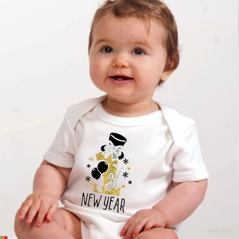 New Year Baby Bodysuit Newborn Baby Girl Clothes Funny Baby Romper My First New Year Print Baby Boy Short Sleeve Outfits Gifts
New Year Baby Bodysuit Newborn Baby Girl Clothes Funny Baby Romper My First New Year Print Baby Boy Short Sleeve Outfits Gifts