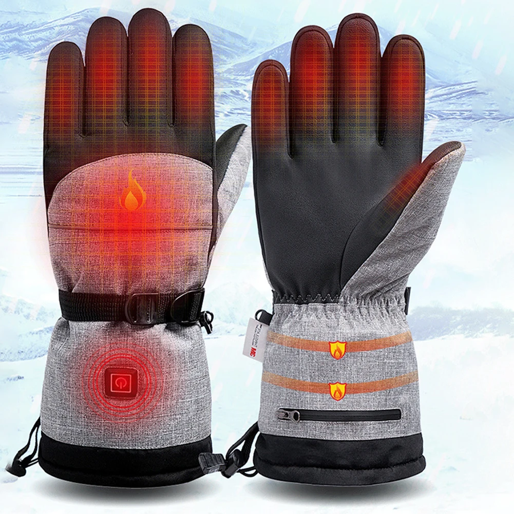 Men Heated Gloves Winter Heating Hand Warmer Electric Thermal Heating Gloves For Cycling Motorcycle Ski Traveling Windproof
Men Heated Gloves Winter Heating Hand Warmer Electric Thermal Heating Gloves For Cycling Motorcycle Ski Traveling Windproof