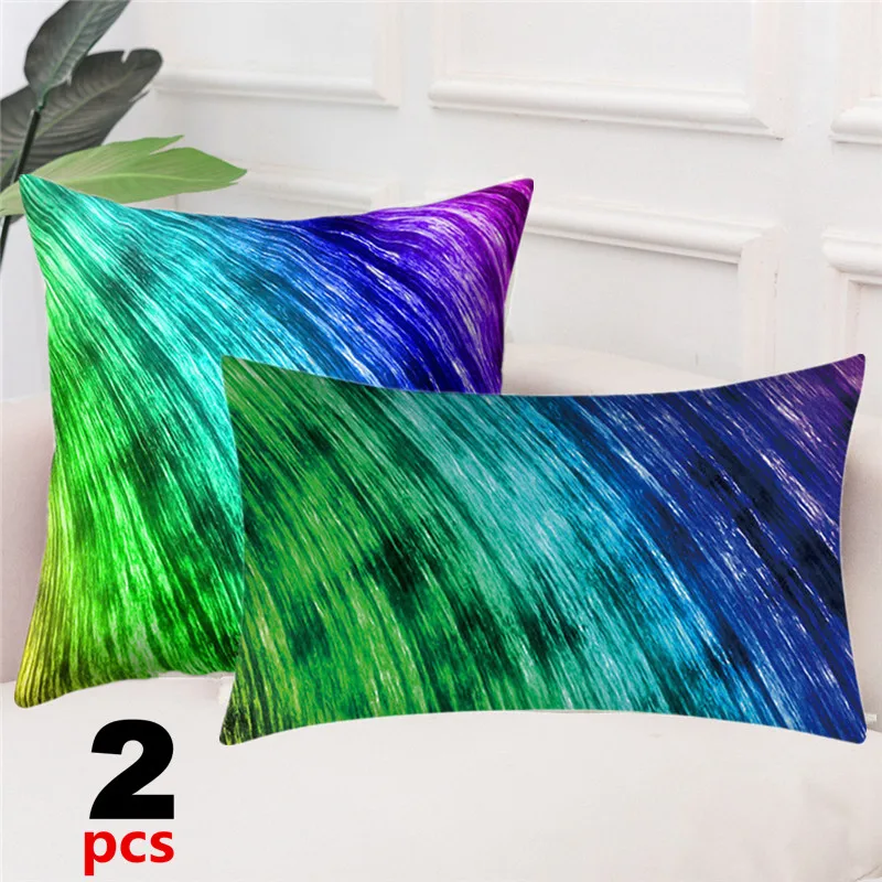 2pcs Pillowcase Set Colorful Rainbow Stripe Cushion Cover Mix 45x45cm 30x50cm Animal Geometric Pillow Cover home decor for Car S
2pcs Pillowcase Set Colorful Rainbow Stripe Cushion Cover Mix 45x45cm 30x50cm Animal Geometric Pillow Cover home decor for Car S