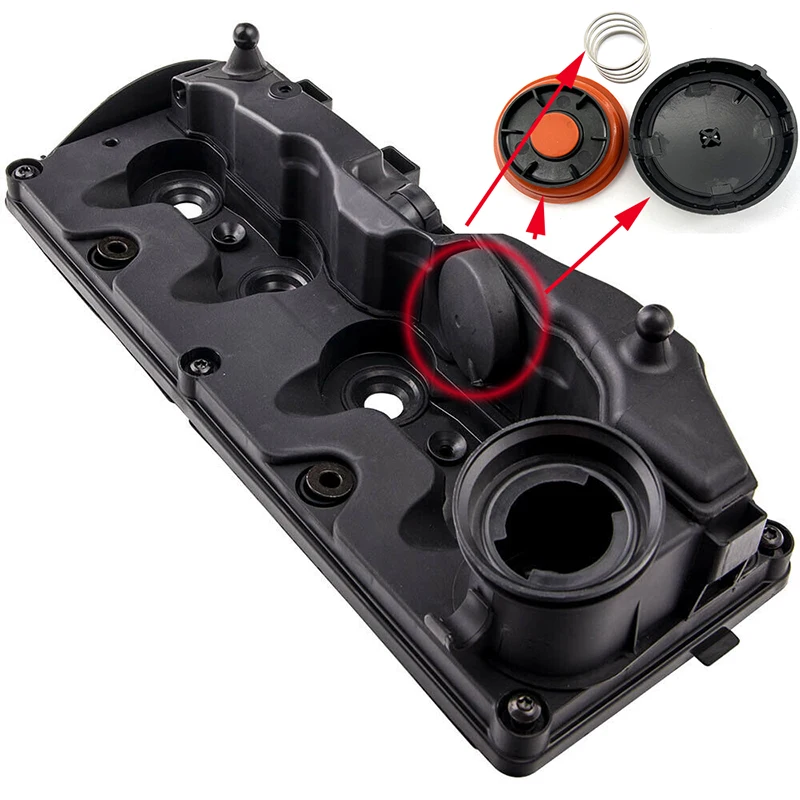 Комплект для ремонта крышки клапана 03L103469R PCV крышка с мембраной VW Audi Seat Skoda VAG 1.6TDI