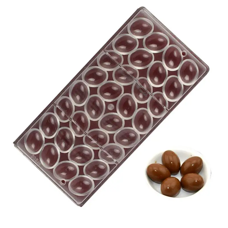 Chocolate Mold Hard Joined Row Plastic Polycarbonate Small Egg Mold Multi-Compartment Transparent Chocolate Baking Mold
Chocolate Mold Hard Joined Row Plastic Polycarbonate Small Egg Mold Multi-Compartment Transparent Chocolate Baking Mold