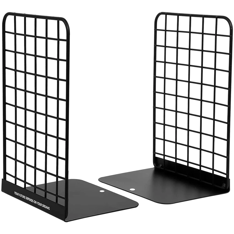 Office Metal Bookend Lattice Hollow Bookshelf L-Shaped Non-Slip Desk Bookshelf For Book And File Storage
Office Metal Bookend Lattice Hollow Bookshelf L-Shaped Non-Slip Desk Bookshelf For Book And File Storage