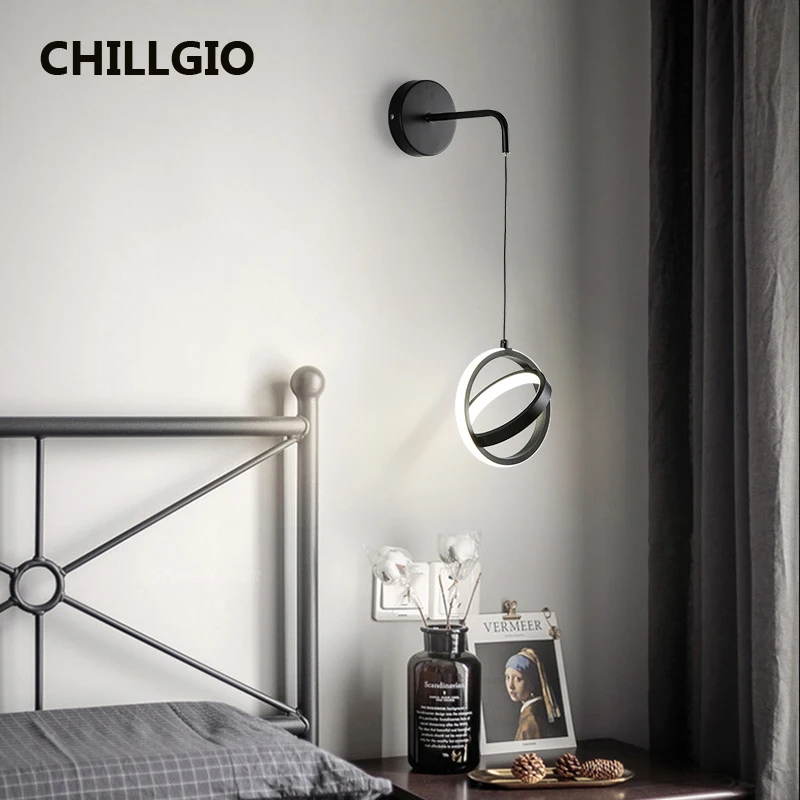CHILLGIO Nordic Led Indoor Dining Room Bedroom Decor Fixtures Sconce Simple Luxuarious Mounted Lamp Vintage Iinterior Wall Light
CHILLGIO Nordic Led Indoor Dining Room Bedroom Decor Fixtures Sconce Simple Luxuarious Mounted Lamp Vintage Iinterior Wall Light