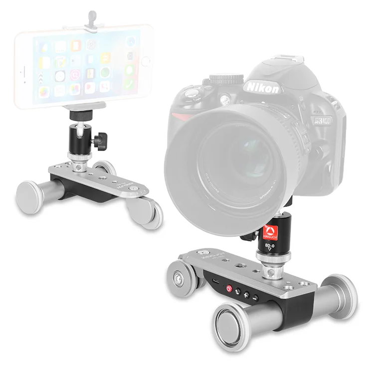 Professional Photography Film Equipment 360 Degree Rotation Rail Track Tripod Electronic Moving Dolly
Professional Photography Film Equipment 360 Degree Rotation Rail Track Tripod Electronic Moving Dolly