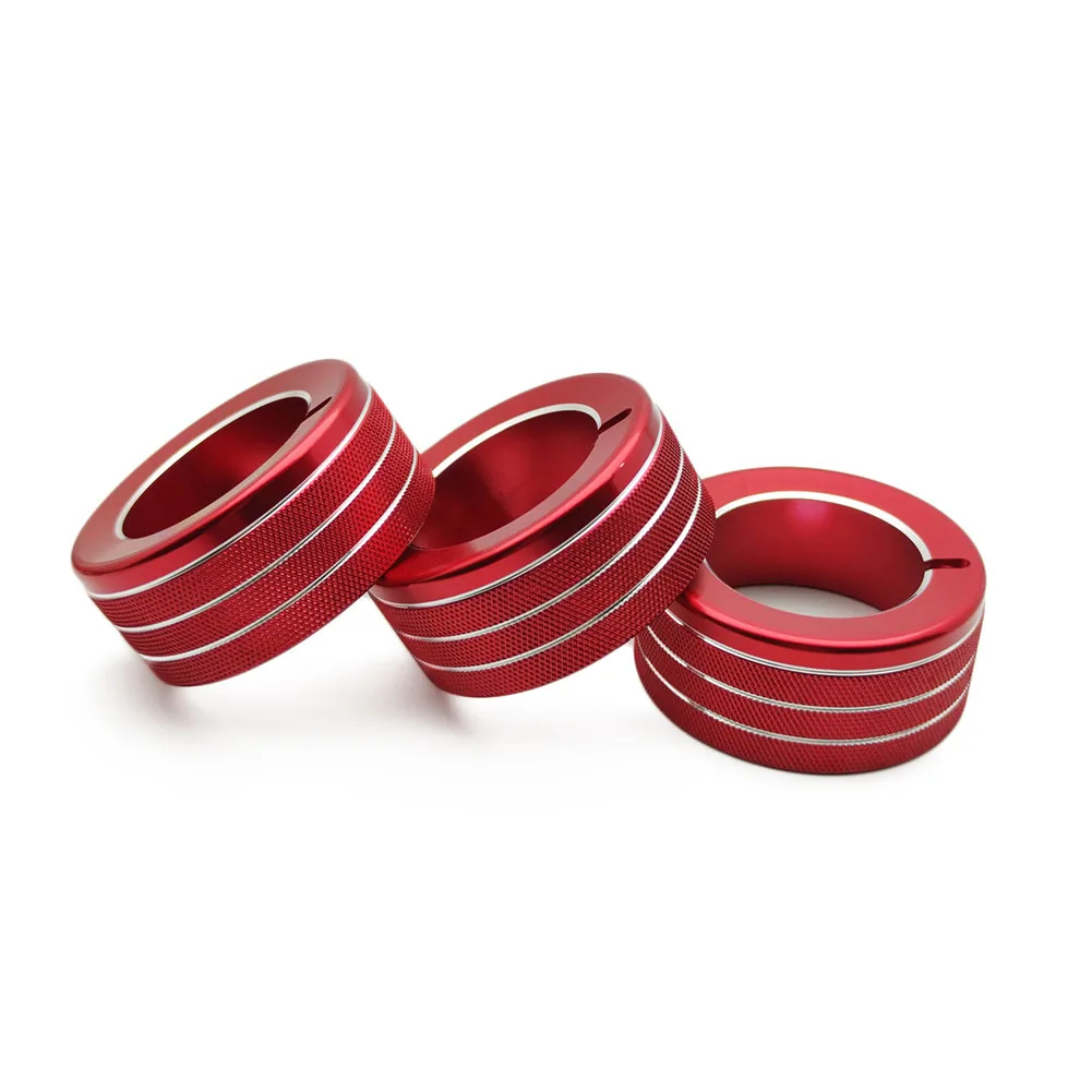 High-quality Aluminum Alloy Red Red 3pcs Air Condition Switch Button Knob Decor Cover Hote Sale Switch Knob Cover
High-quality Aluminum Alloy Red Red 3pcs Air Condition Switch Button Knob Decor Cover Hote Sale Switch Knob Cover