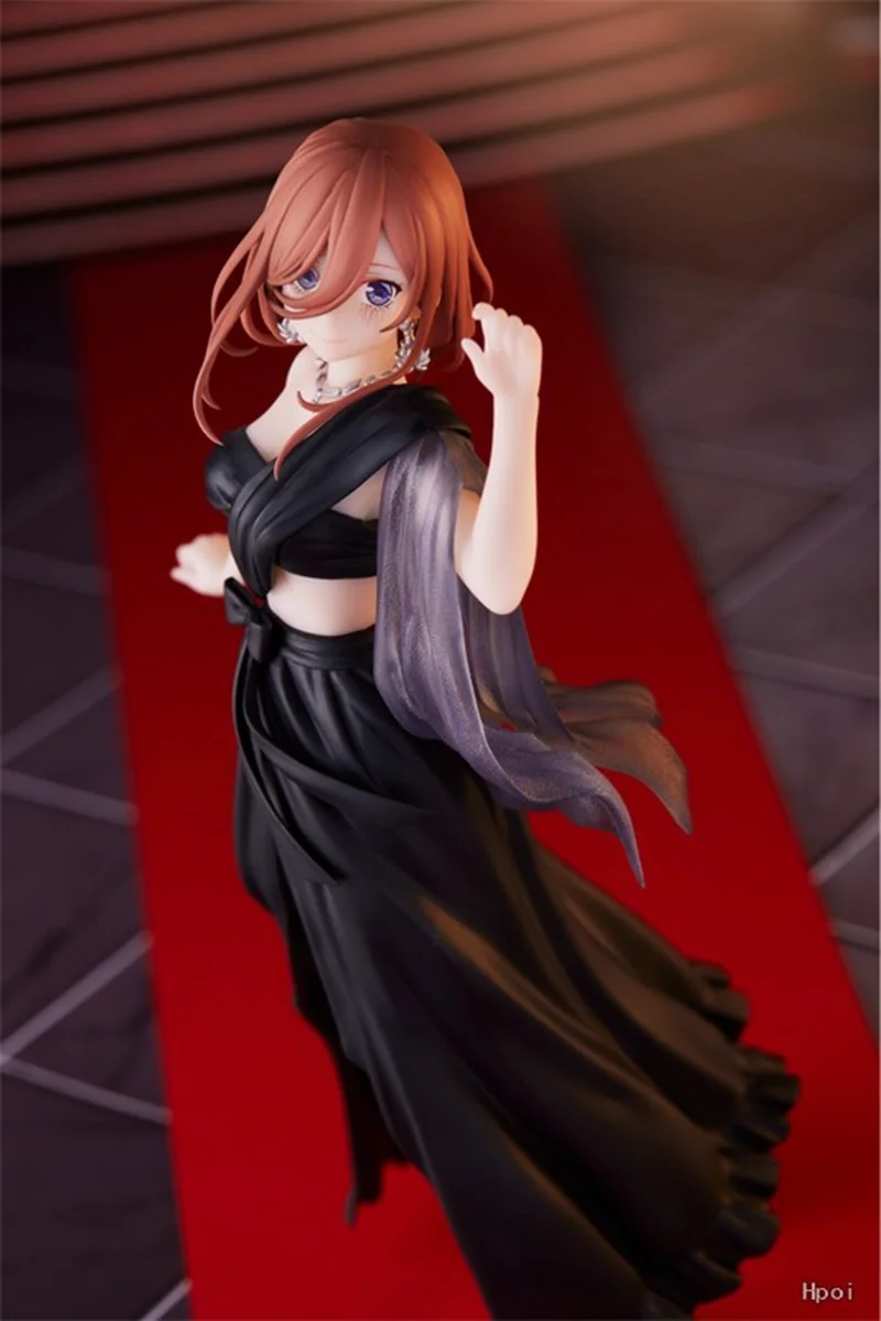 The Quintessential Quintuplets 19cm Anime Figure Nakano Miku Action Figures Black Evening Dress Standing Collection Model Toys
The Quintessential Quintuplets 19cm Anime Figure Nakano Miku Action Figures Black Evening Dress Standing Collection Model Toys