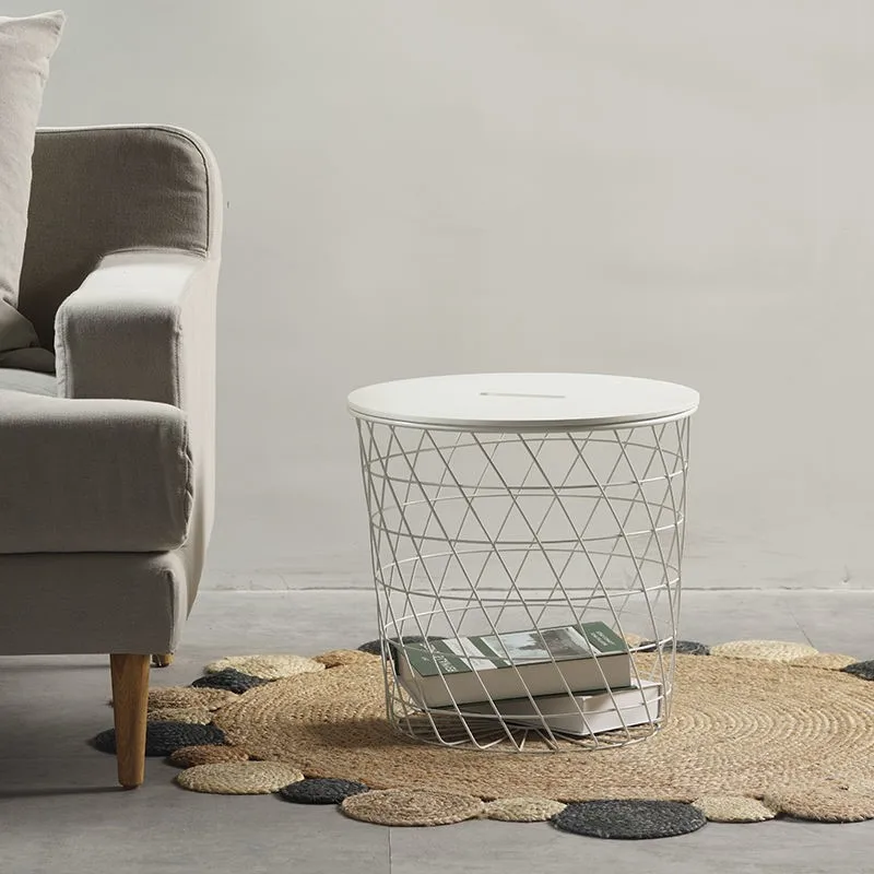 Iron Art Round Small Side Table Simple Modern Storage Living Room Sofa Side Children's Night Stand End Table Nordic Ins Style
Iron Art Round Small Side Table Simple Modern Storage Living Room Sofa Side Children's Night Stand End Table Nordic Ins Style