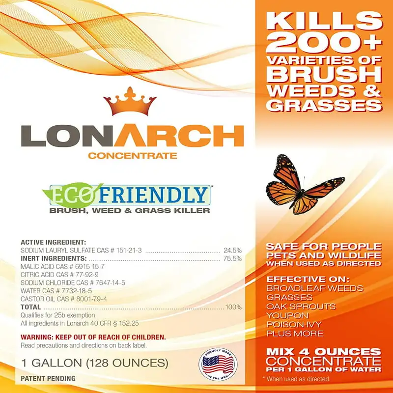 Eco-Friendly, Safe Solution: Grass Killer Concentrate - 1 Gallon - For Pets, People and Wildlife Protection
Eco-Friendly, Safe Solution: Grass Killer Concentrate - 1 Gallon - For Pets, People and Wildlife Protection