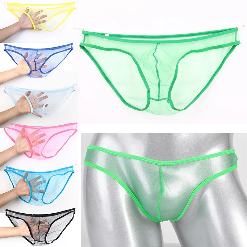 Men's Sexy Briefs Low Waist Ultra-Thin Mesh Transparent Underwear Breathable Exotic Panties Large Size Briefs
Men's Sexy Briefs Low Waist Ultra-Thin Mesh Transparent Underwear Breathable Exotic Panties Large Size Briefs