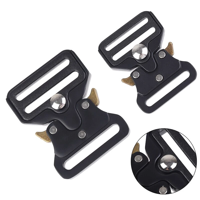 

1PC 2 Sizes Metal Strap Buckles For Webbing DIY Bag Luggage Clothes Accessories Clip Buckles