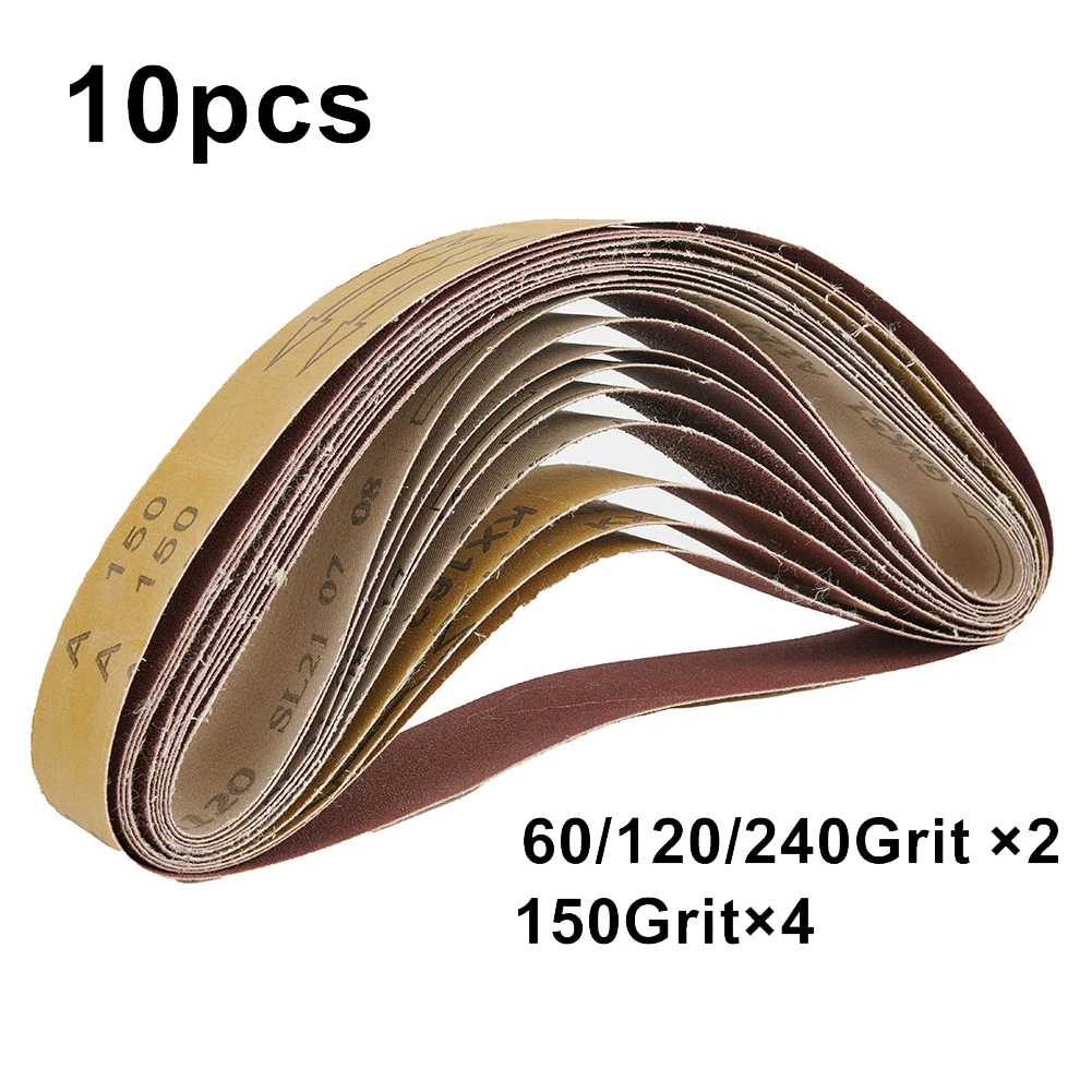 10x 60/120/150/240 Grit Sander Belts 40mm X 680mm Abrasive Sanding Belts For Wood Soft Metal Grinding Polishing Machine Tools
10x 60/120/150/240 Grit Sander Belts 40mm X 680mm Abrasive Sanding Belts For Wood Soft Metal Grinding Polishing Machine Tools