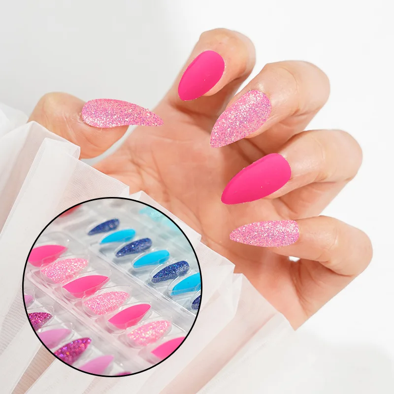 New False Nails Ppolish Pointy Nails for Adults Wearing Nails Ballet Nails 12Pcs Fake Nails
New False Nails Ppolish Pointy Nails for Adults Wearing Nails Ballet Nails 12Pcs Fake Nails
