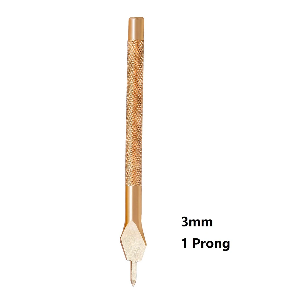 3mm Steel Leather Hole Punches 1 Prong/2 Prong/4 Prong/6 Prong Leather Craft Tools Diamond Chisel 10cm*3mm Hole Puncher
3mm Steel Leather Hole Punches 1 Prong/2 Prong/4 Prong/6 Prong Leather Craft Tools Diamond Chisel 10cm*3mm Hole Puncher