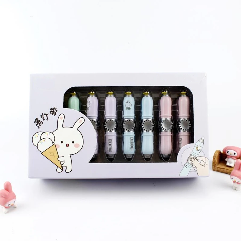 2022 New Fingertip Gyro Pen Rotating Blue Ballpoint Pen Creative LED Luminous Touch Student Office Stationery
2022 New Fingertip Gyro Pen Rotating Blue Ballpoint Pen Creative LED Luminous Touch Student Office Stationery