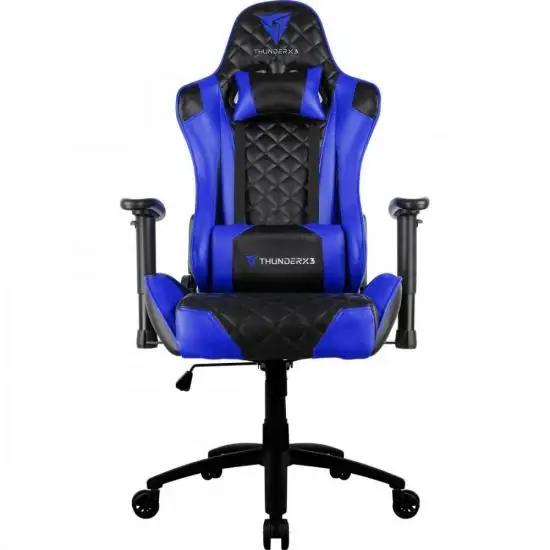 

TGC12 Professional Gamer Chair Black/Blue THUNDERX3