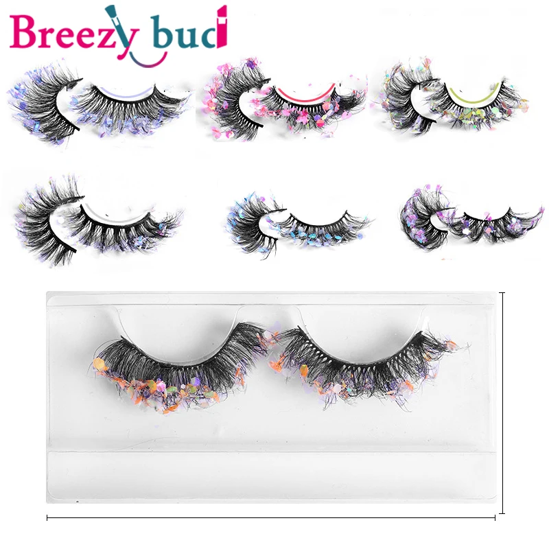 Multicolor Thick Cross False Eyelashes Cosplay Girl Makeup Fluffy Wispy Mink Hair Eyelashes Glitter Sequins Fake Lash Decorative
Multicolor Thick Cross False Eyelashes Cosplay Girl Makeup Fluffy Wispy Mink Hair Eyelashes Glitter Sequins Fake Lash Decorative