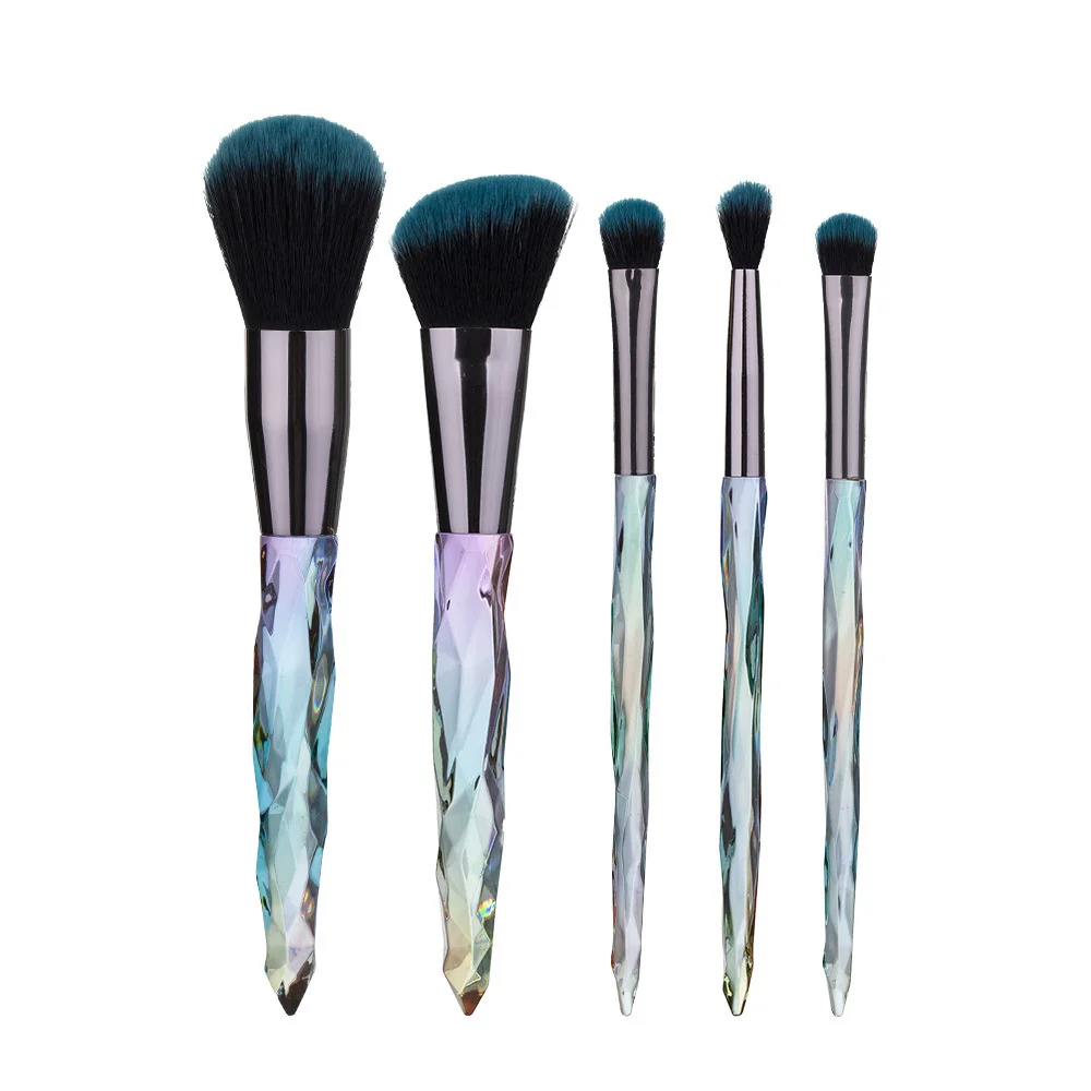 New 5 makeup brush sets colorful transparent makeup brush sets crystal handle beauty makeup tools
New 5 makeup brush sets colorful transparent makeup brush sets crystal handle beauty makeup tools