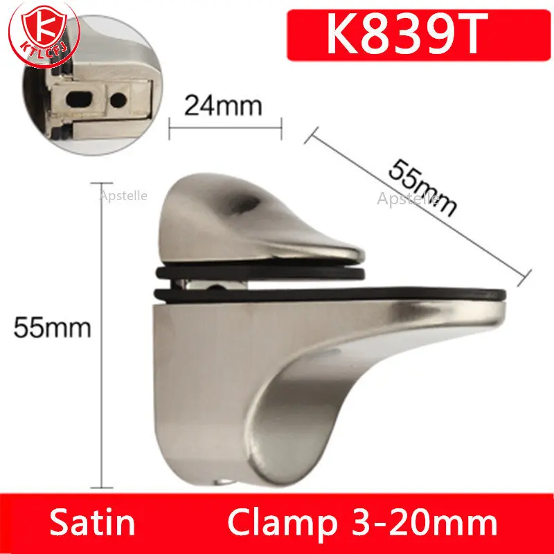 2Pcs/Lot Zinc Alloy Wooden Glass Acrylic Shelf Clamp Clip Support Holder Bracket F Fish Mouth Shape Shiny Chrome Wall-mounted
2Pcs/Lot Zinc Alloy Wooden Glass Acrylic Shelf Clamp Clip Support Holder Bracket F Fish Mouth Shape Shiny Chrome Wall-mounted