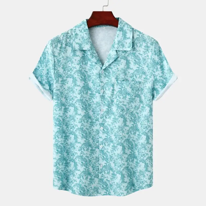 Floral Hawaiian Beach Shirt Men 2023 Brand Short Sleeve Button Down Aloha Party Shirt Holiday Casual Summer Shirt Chemise Homme
Floral Hawaiian Beach Shirt Men 2023 Brand Short Sleeve Button Down Aloha Party Shirt Holiday Casual Summer Shirt Chemise Homme