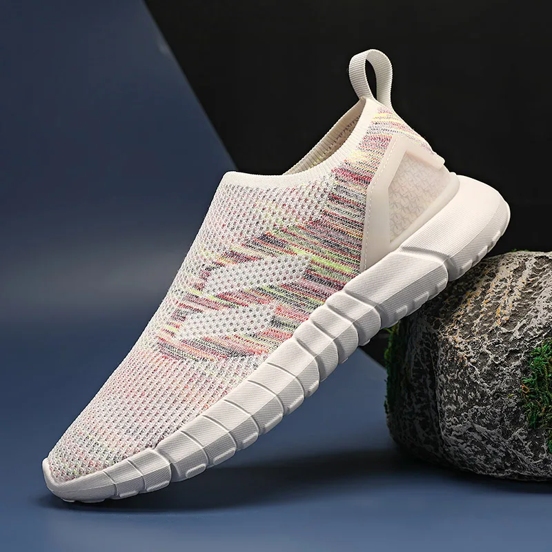 Женские Дышащие сетчатые кроссовки размера плюс 43 на платформе, женские мягкие повседневные беговые кроссовки без шнуровки, женские вязаные кроссовки-носки на плоской подошве, 2023
Женские Дышащие сетчатые кроссовки размера плюс 43 на платформе, женские мягкие повседневные беговые кроссовки без шнуровки, женские вязаные кроссовки-носки на плоской подошве, 2023