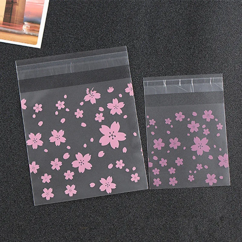 100pcs/lot Pink Cherry Blossoms Cookie&Candy Dragee Bag Self-Adhesive Plastic Bags Wedding Party Gift Baking Package Supply
100pcs/lot Pink Cherry Blossoms Cookie&Candy Dragee Bag Self-Adhesive Plastic Bags Wedding Party Gift Baking Package Supply