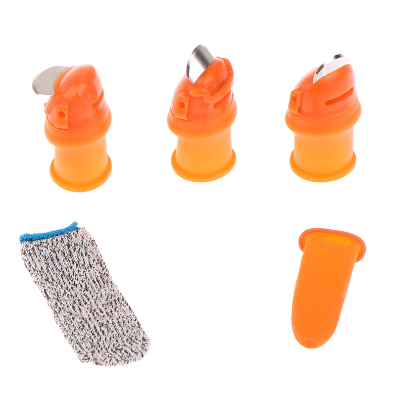Silicone Thumb Knife Finger Protector Gears Cutting Vegetable Harvesting Knife Pinching Plant Blade Scissors Garden Tools
Silicone Thumb Knife Finger Protector Gears Cutting Vegetable Harvesting Knife Pinching Plant Blade Scissors Garden Tools