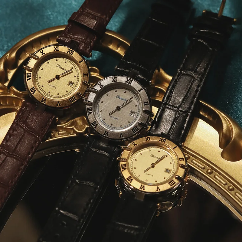 Women Quartz Watch Luxury Small Orologio White Gold Roman Numerals Numbers Dial Vintage Leather Female Watches Ladies Wristwatch
Women Quartz Watch Luxury Small Orologio White Gold Roman Numerals Numbers Dial Vintage Leather Female Watches Ladies Wristwatch