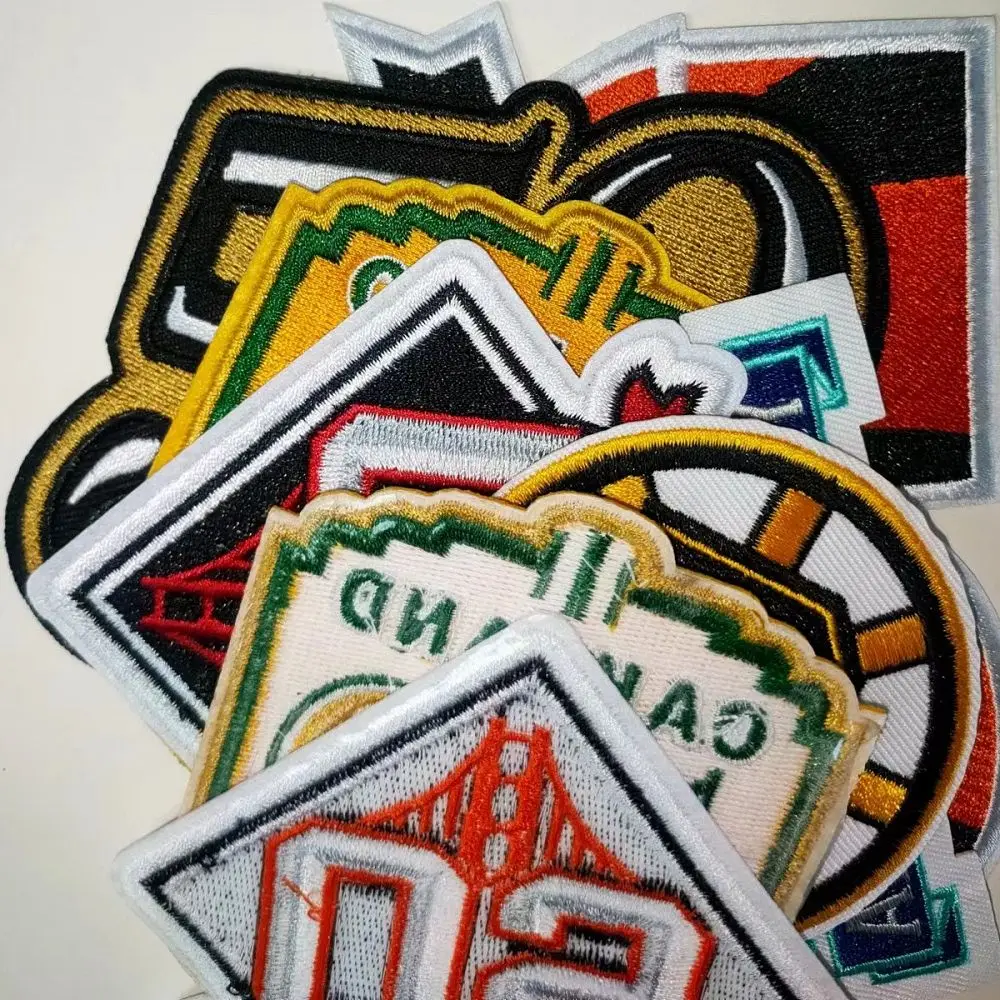 Hockey Baseball team series logo for Clothing iron Patches Jackets Sew on Ironing Embroidery DIY Patch Appliques T Shirt badge
Hockey Baseball team series logo for Clothing iron Patches Jackets Sew on Ironing Embroidery DIY Patch Appliques T Shirt badge