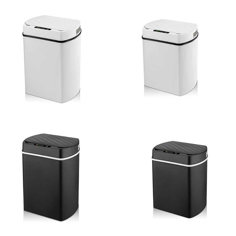 Dustbin Wastebasket Automatic Sensor Trash Can For Kitchen House Smart Home Bathroom White 13L
Dustbin Wastebasket Automatic Sensor Trash Can For Kitchen House Smart Home Bathroom White 13L