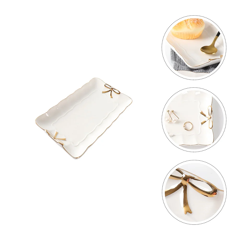 1Pc Multipurpose Durable Ceramics Tray Jewelry Tray Jewelry Dish Storage Container
1Pc Multipurpose Durable Ceramics Tray Jewelry Tray Jewelry Dish Storage Container