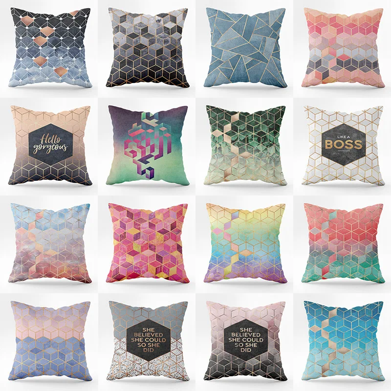 Popular Home Pillowcase Geometric Square Sofa Cushion Cover Waist Pillow Peach Skin Pillowcase Customization
Popular Home Pillowcase Geometric Square Sofa Cushion Cover Waist Pillow Peach Skin Pillowcase Customization