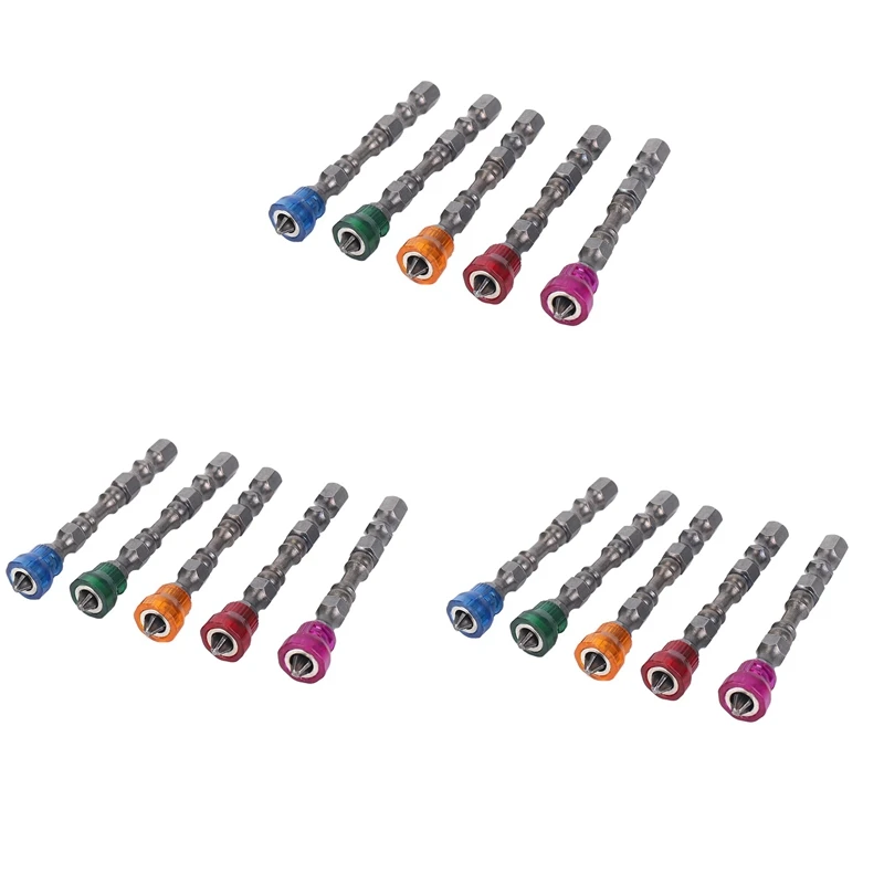 15X Anti Slip Electric Hex Magnetic Screwdriver 65Mm S2 PH2 Single Head Bit Tool 5 Color
15X Anti Slip Electric Hex Magnetic Screwdriver 65Mm S2 PH2 Single Head Bit Tool 5 Color