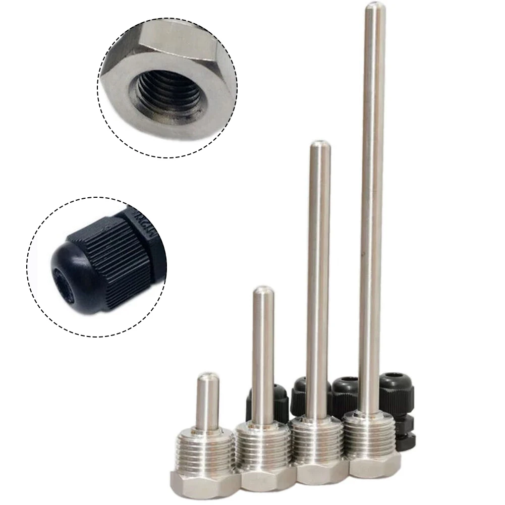2pcs Temperature Sensor Stainless Steel Probe Water Tank Protective Case Solar Accessories Screw-in Thread G 1/2" Connection
2pcs Temperature Sensor Stainless Steel Probe Water Tank Protective Case Solar Accessories Screw-in Thread G 1/2" Connection