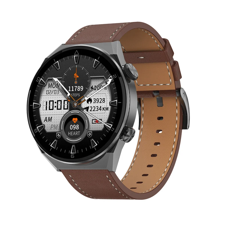 Smartwatch Man 1.45inch Round IPS Screen Bluetooth Call Waterproof Watches NFC Access Control Wireless Charger Wearable Device 
Smartwatch Man 1.45inch Round IPS Screen Bluetooth Call Waterproof Watches NFC Access Control Wireless Charger Wearable Device