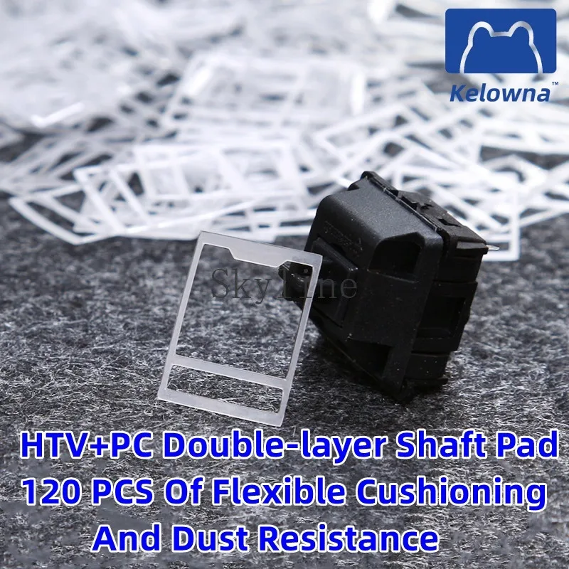 【In Stock】Kelowna Switch Films 120PCS Mechanical keyboard Switch Repair HTV EVA Keysporon Inter-axial Pad Structure Adapts To Mx
【In Stock】Kelowna Switch Films 120PCS Mechanical keyboard Switch Repair HTV EVA Keysporon Inter-axial Pad Structure Adapts To Mx