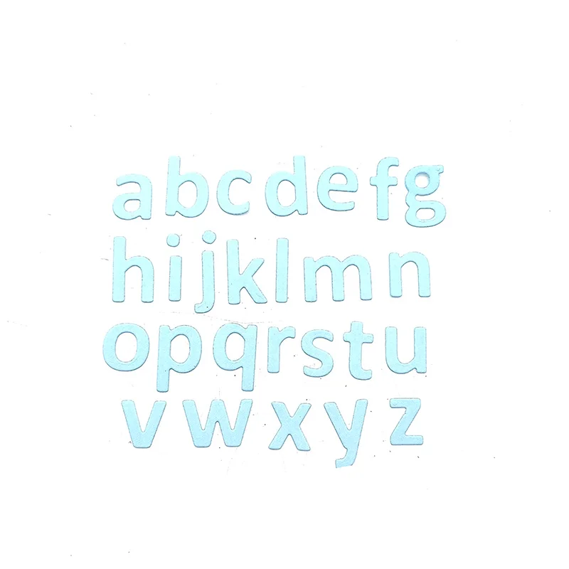 Crafts Embossing dies 26 A-Z Alphabets Border Metal Cutting Dies Stencils for Making Scrapbooking
Crafts Embossing dies 26 A-Z Alphabets Border Metal Cutting Dies Stencils for Making Scrapbooking