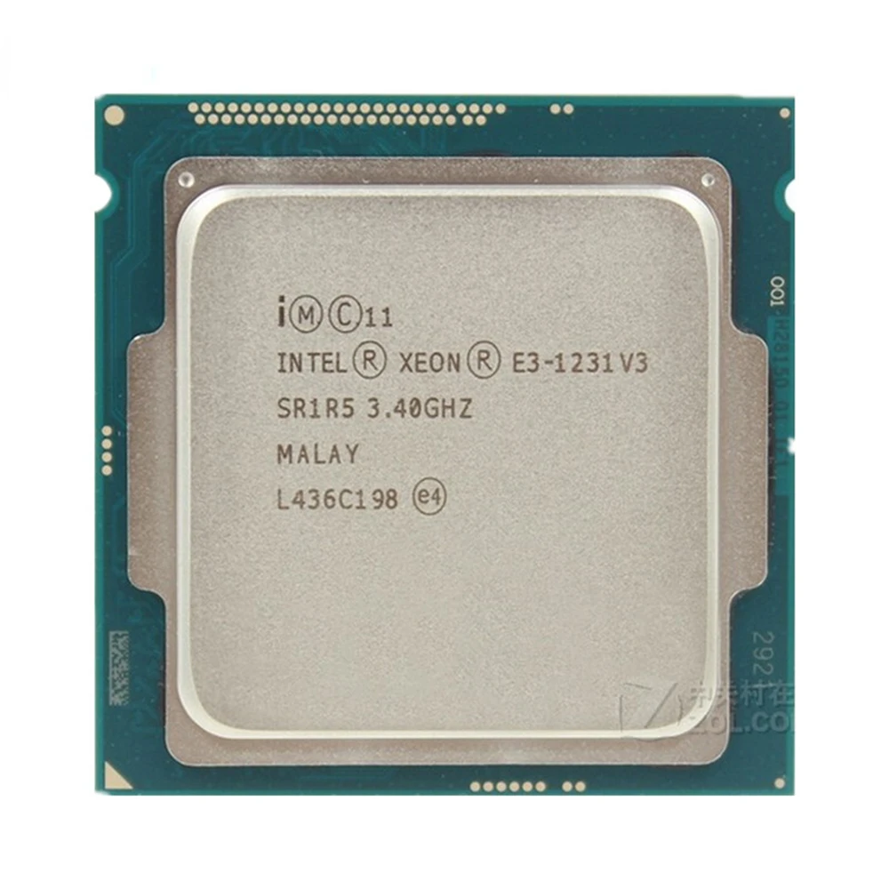 

Intel Xeon E3 1231 V3 3.4GHz Quad-Core LGA 1150 Desktop CPU E3-1231 V3 Processor