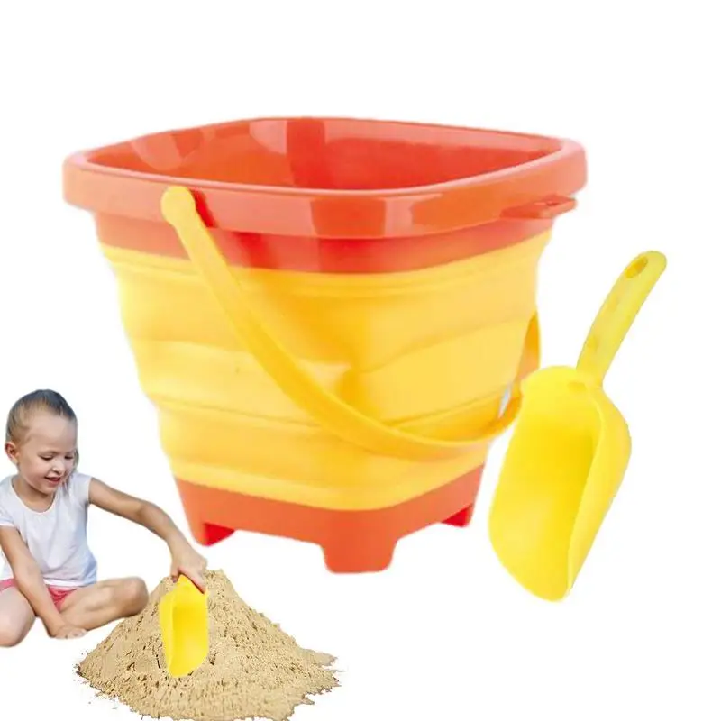 Foldable Sand Bucket Beach Folding Bucket With Sand Shovel Collapsible Buckets Basket For Kid Foldable Round Tub Portable Pail
Foldable Sand Bucket Beach Folding Bucket With Sand Shovel Collapsible Buckets Basket For Kid Foldable Round Tub Portable Pail