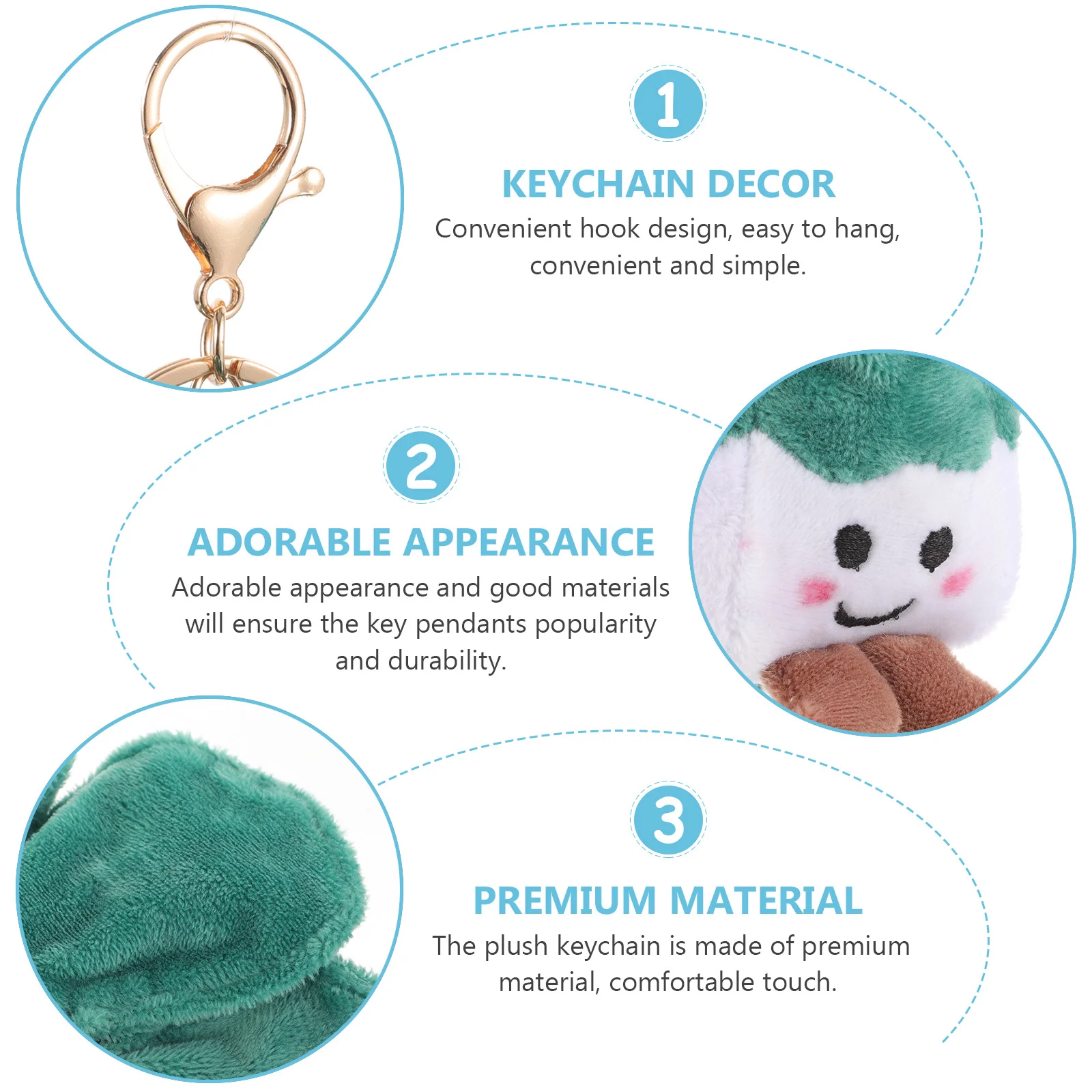 Set 5 Animal Keychain Plush Lovely Decor Toy 17.5x10cm Keychains Adorable Bag Pendant Decorative Child
Set 5 Animal Keychain Plush Lovely Decor Toy 17.5x10cm Keychains Adorable Bag Pendant Decorative Child