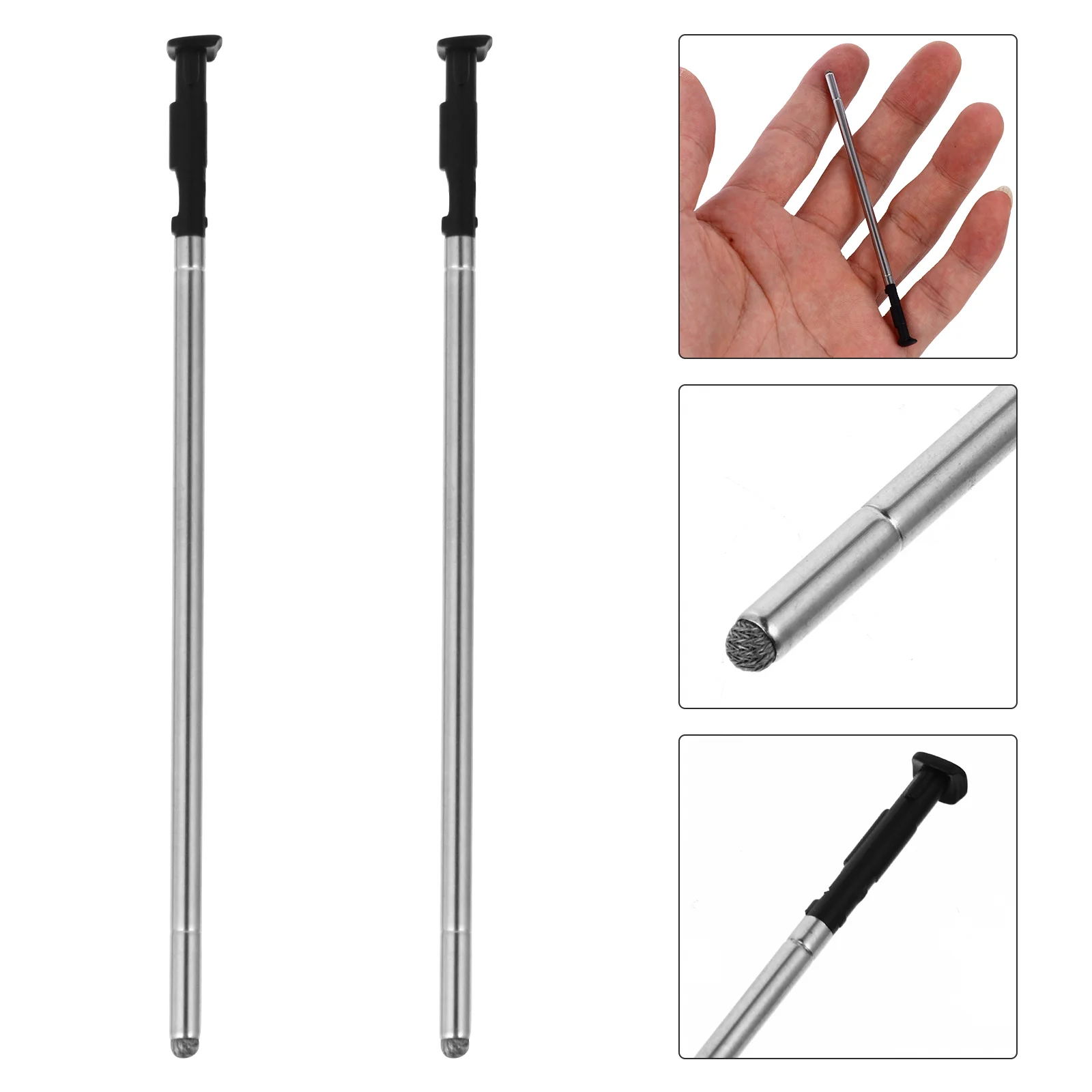 2 Pcs Smart Phone Stylus Screen Fluent Pens Editing Simple Intelligent Capacitive Sensitive Practical Precise
2 Pcs Smart Phone Stylus Screen Fluent Pens Editing Simple Intelligent Capacitive Sensitive Practical Precise