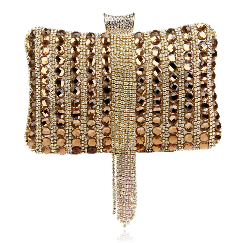 New Women's Designer Evening Bag High Quality Rhinestone Banquet Clutch Bag Luxury Female Wedding Handbag Party Dinner Bag Purse
New Women's Designer Evening Bag High Quality Rhinestone Banquet Clutch Bag Luxury Female Wedding Handbag Party Dinner Bag Purse